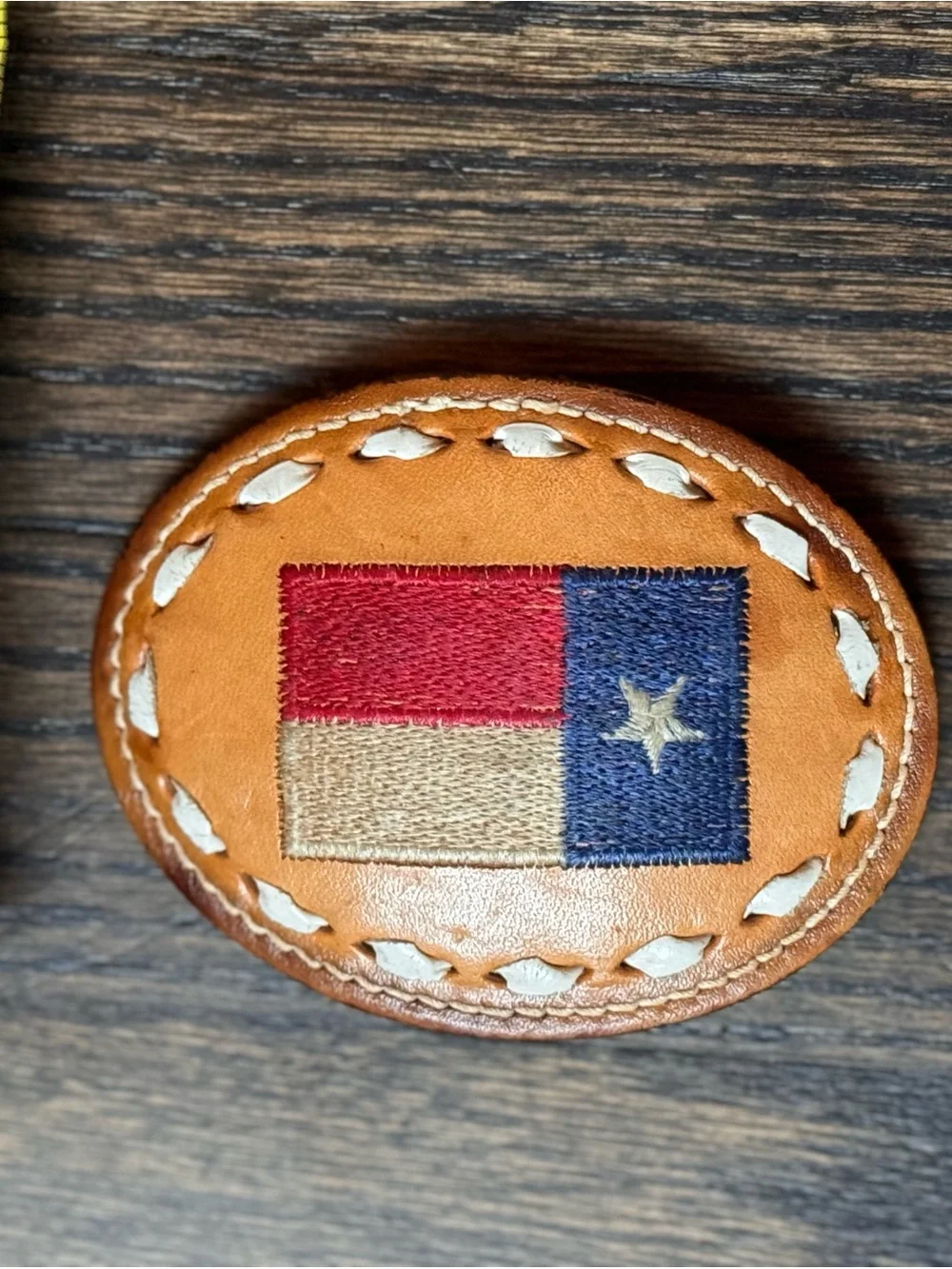 N/A orange leather